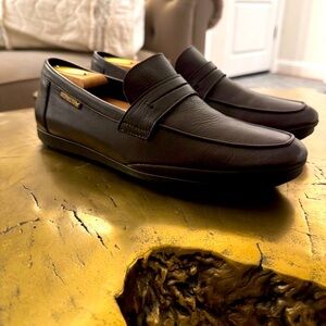 Mephisto Alexis Men's Brown Leather Loafers